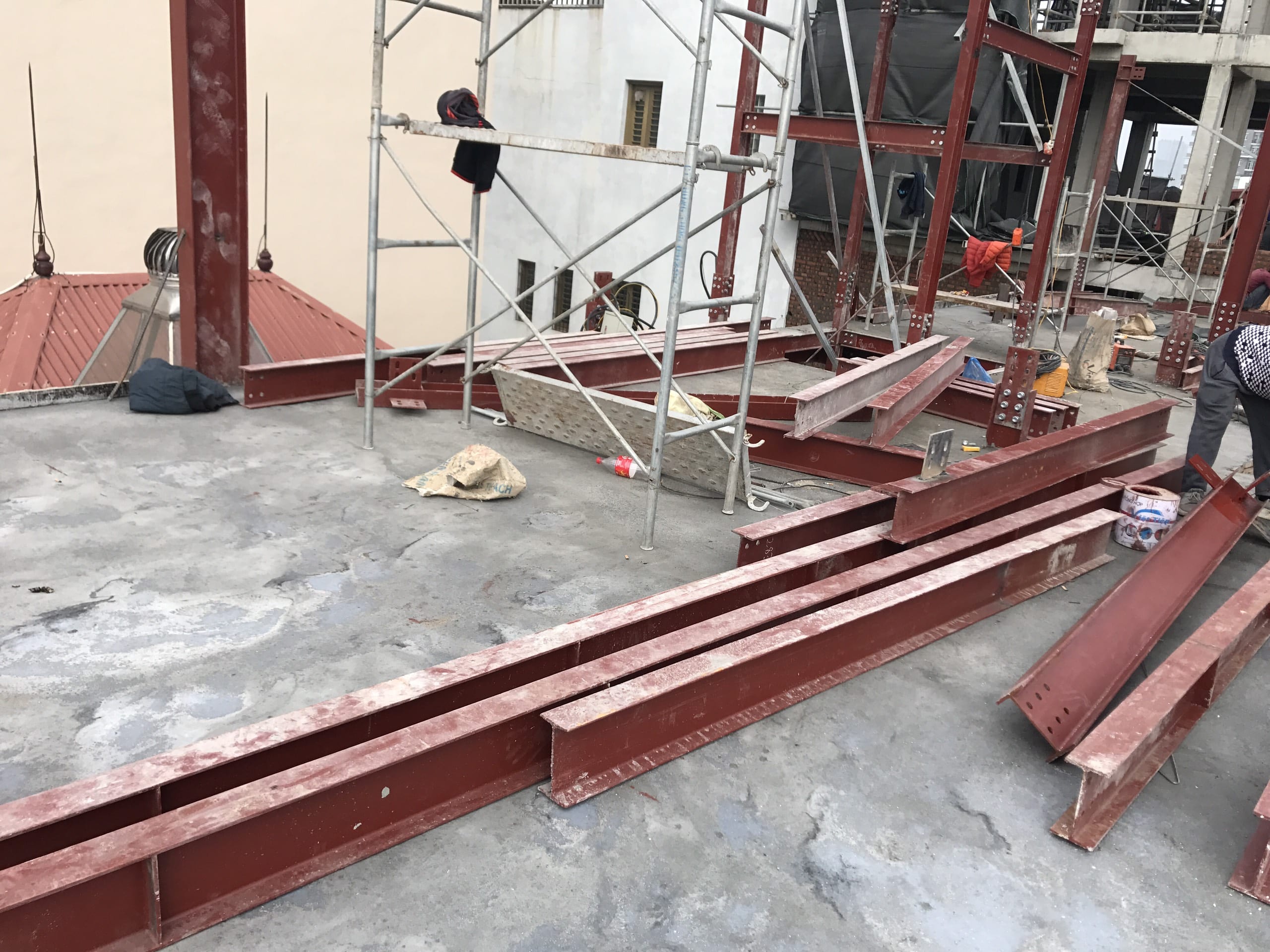 Thi công sàn trong nhà – Bê tông Panel siêu nhẹ